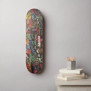 skate de grafite para personalizar com seu nome