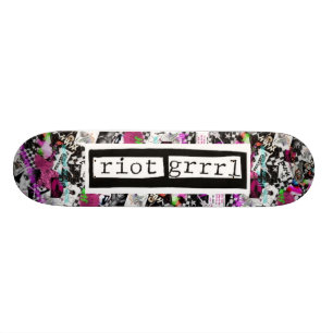 Skate de Grrrl do motim