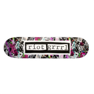 Skate de Grrrl do motim