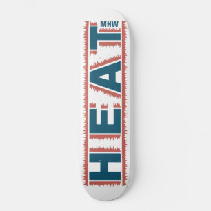 skate de monograma personalizado HEAT