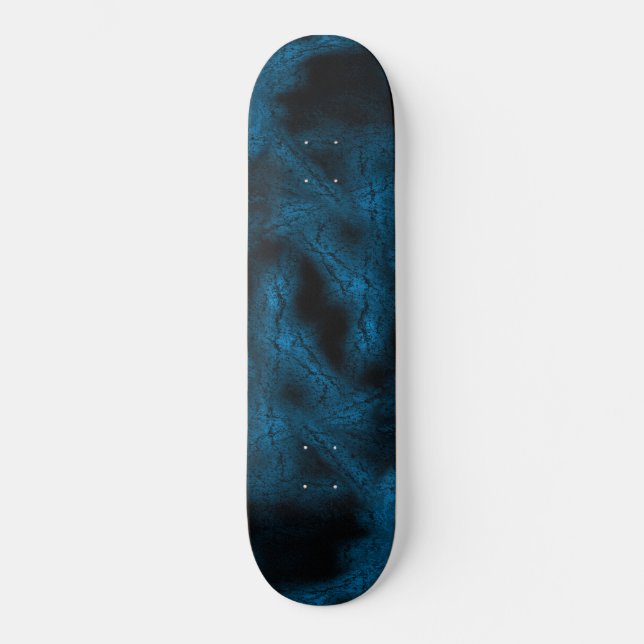skate de padrão de vírus azul (Frente)