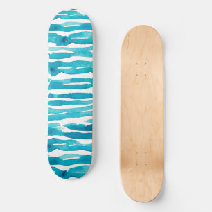 skate de padrão tropical