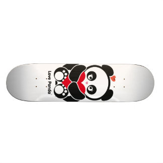 Skate de Panda® do amor mini