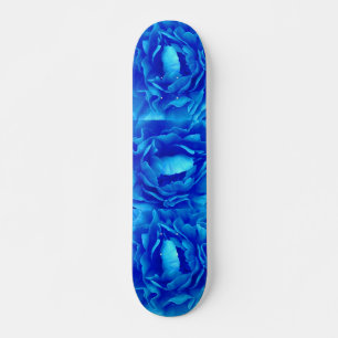 skate de Rosa azul - personalizável