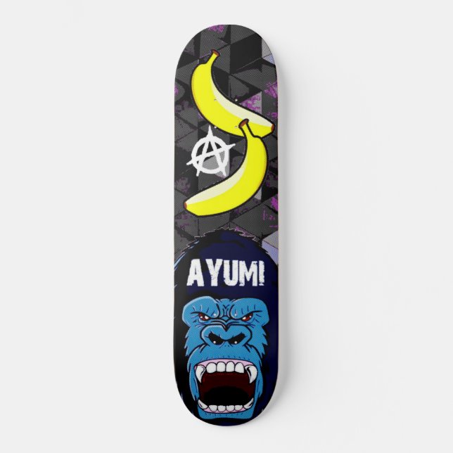 Skate Deck de Guerra de Ayumi Anarchy Gorilla V (Frente)