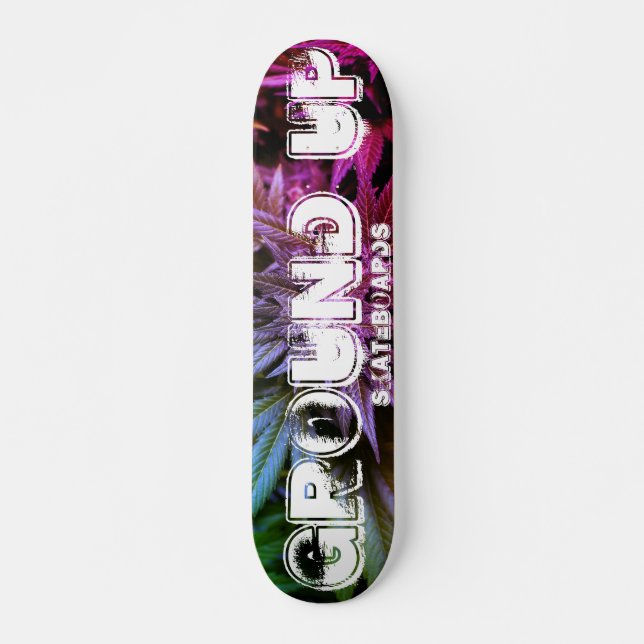 SKATE DECK DE SKATEBOARDS GROUND UP MIAMI (Frente)