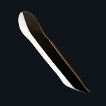 SKATE DECK PRETO E BRANCO DA ESCOLA ANTIGA<br><div class="desc">Lave o meio-tubo do jeito que é OR...  Personalize-o com seu próprio talento pessoal!</div>