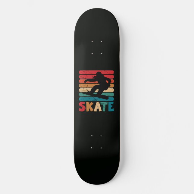 Skate Declaração Preta  (Frente)