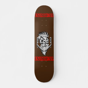 Skate Decodificação do skull Barber Inimitar