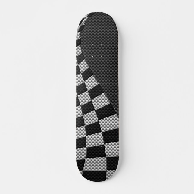 Skate Decor de Onda de Sinalizador de Corrida de Estilo  (Frente)