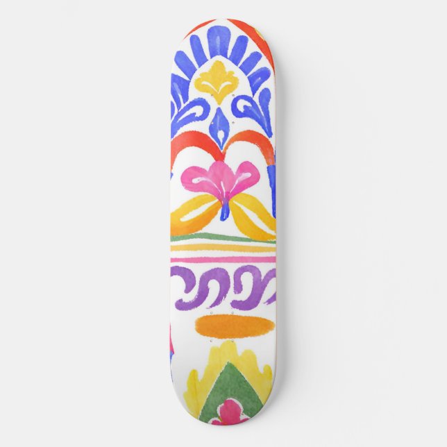 Skate decor romeno tradicional (Frente)