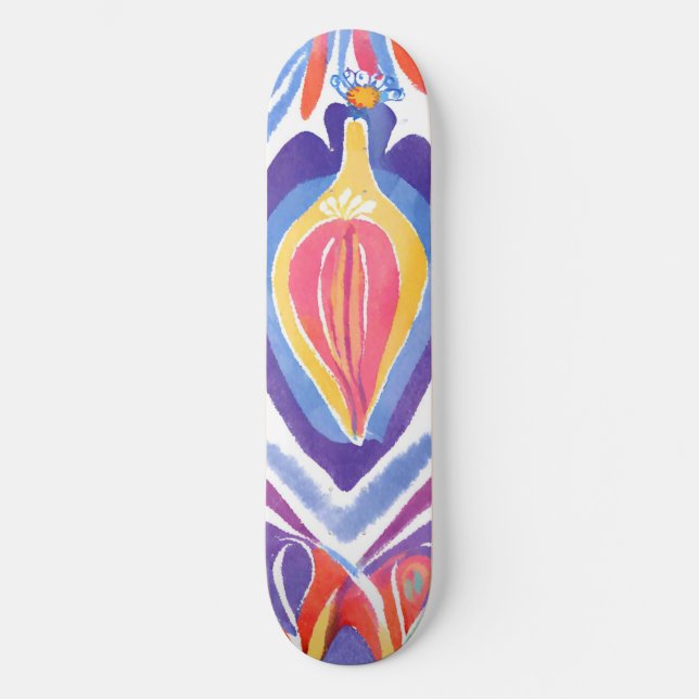 Skate decor romeno tradicional (Frente)