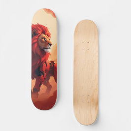 Skate Deep Crimson Glow – The Lion of Burning Destiny.