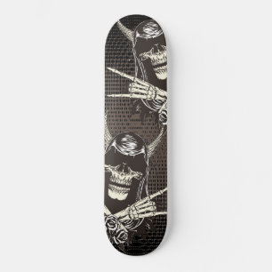 Skate Demon Skull