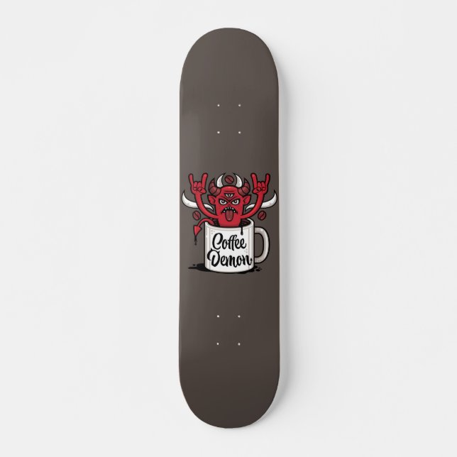 Skate Demônio do café (Frente)