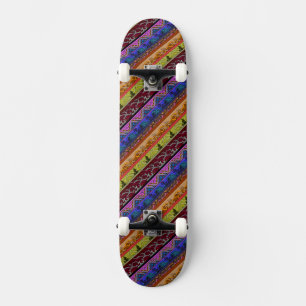 Skate Desenho colorido e fofo à mão