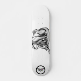 Skate Desenho da família Puma, preto e branco