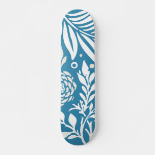 Skate Desenho Floral 20