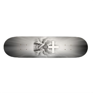 Skate Design da cruz da ressurreição do Jesus Cristo