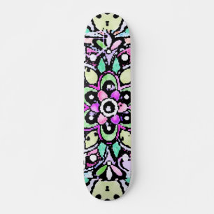 Skate design da flor