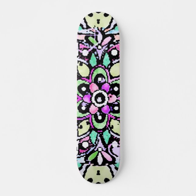 Skate design da flor (Frente)