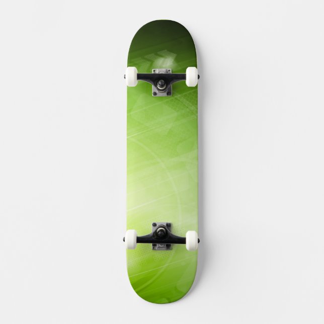 Skate Design da luz verde no estilo da olá!-tecnologia (Frente)