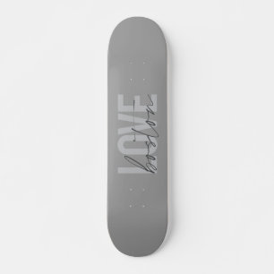 Skate design de Amor Simples, legal, moderno, urbano Bos