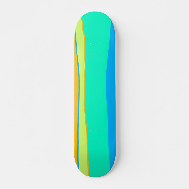 Skate Design de cores negras (Frente)