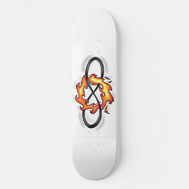 Skate Design de Incêndio Eterno