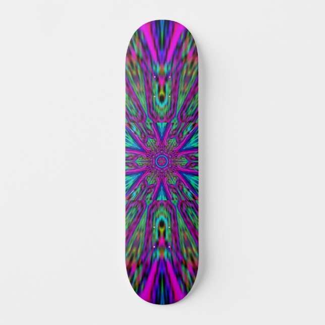 Skate design de mandala (Frente)
