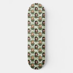 Skate Design de Padrão de Meninas Soldier Animes