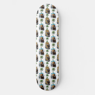 Skate Design de padrão de Tigre Sabertooth Ice Age Mammo