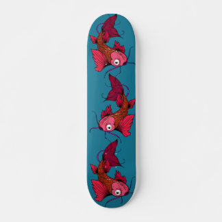 Skate Design de Tatuagem de Peixe Koi Karper