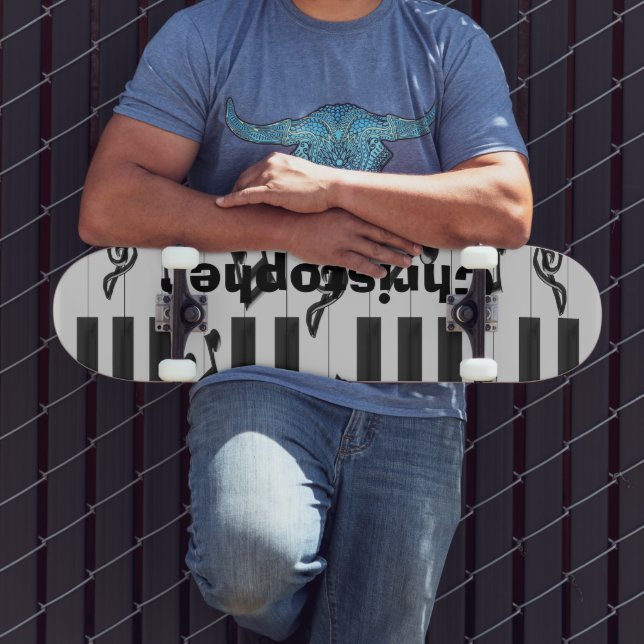 Skate Design de teclado para piano (Ao ar livre 3)