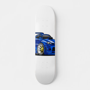 Skate Design de velocidade de carro de músculo azul - E