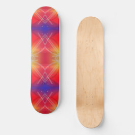 Skate Design do abstrato em camadas de atrações neon
