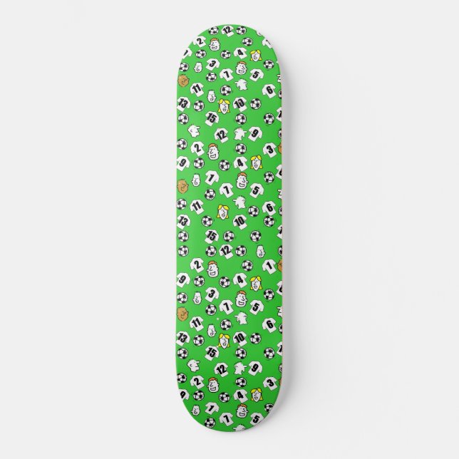 Skate Design do Clube de Futebol do Fã de Futebol (Frente)