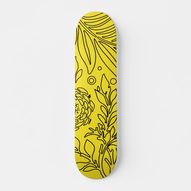 Skate Design Floral 36 (Frente)