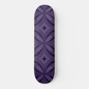 Skate Design Geométrico Abstrato Inspirado em Antigo
