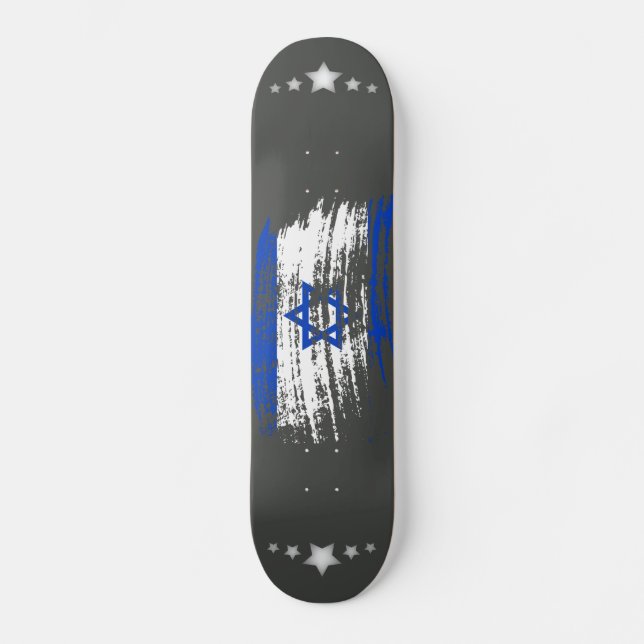 Skate Design israelita legal da bandeira (Frente)