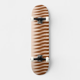 Skate Design Marrom e Bege