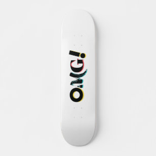 Skate Design moderno, divertido, vibrante, ousado, moder