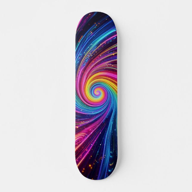 Skate design na moda de neon legal (Frente)