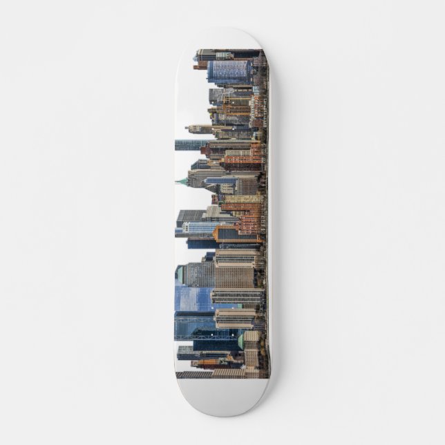 Skate Design Skyline de Nova Iorque (Frente)