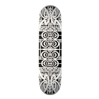 Skate Design tribal maori e de Marquesas do tatuagem