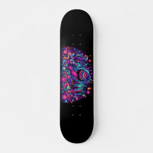 Skate Designs de monstros grafites brilhantes