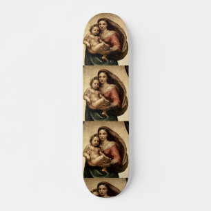 Skate Detalhe "Sistine Madonna" de Rafael (cerca de 1513