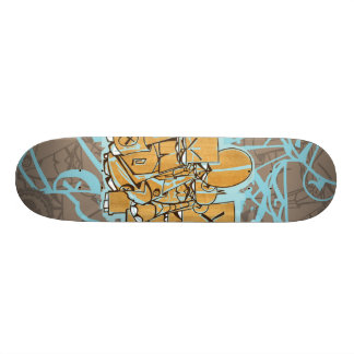 Skate Dezainswell "Clube do Medo"
