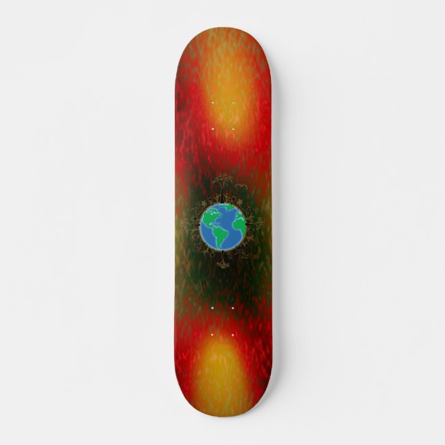 Skate Dia da Terra ~ Painel (Frente)
