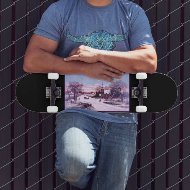 Skate Dia da Véspera de Natal dos Serviços da Igreja (Ao ar livre 3)